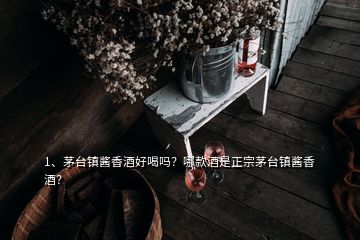 1、茅臺(tái)鎮(zhèn)醬香酒好喝嗎？哪款酒是正宗茅臺(tái)鎮(zhèn)醬香酒？