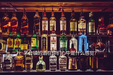 2、茅臺(tái)鎮(zhèn)的酒在你們心中是什么感覺(jué)？