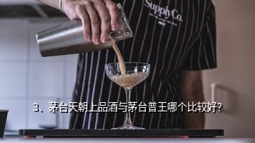 3、茅臺(tái)天朝上品酒與茅臺(tái)普王哪個(gè)比較好？