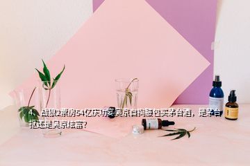 4、戰(zhàn)狼2票房54億慶功宴吳京自掏腰包買茅臺酒，是茅臺摳還是吳京炫富？