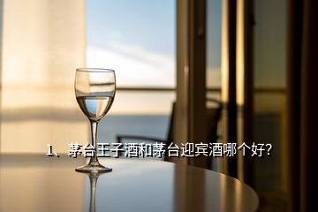 1、茅臺王子酒和茅臺迎賓酒哪個(gè)好？