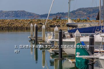 3、您對貴州茅臺酒有多少認(rèn)識？您喜歡喝醬香型白酒嗎？