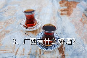 3、廣西有什么好酒？