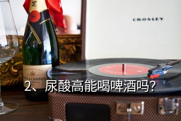 2、尿酸高能喝啤酒嗎？