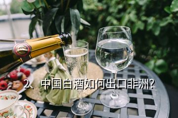 2、中國白酒如何出口非洲？