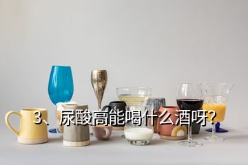 3、尿酸高能喝什么酒呀？