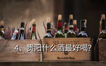 4、貴陽(yáng)什么酒最好喝？