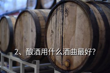 2、釀酒用什么酒曲最好？