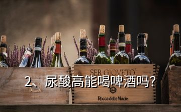 2、尿酸高能喝啤酒嗎？