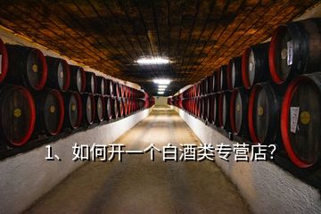 1、如何開一個(gè)白酒類專營(yíng)店？