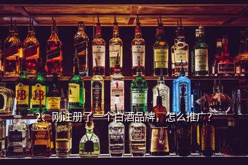 2、剛注冊了一個白酒品牌，怎么推廣？