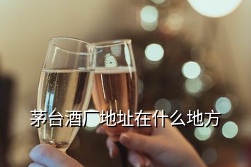 茅臺(tái)酒廠地址在什么地方