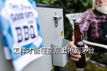 怎樣才能在京東上搶到茅臺