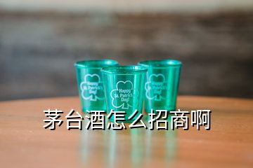 茅臺酒怎么招商啊