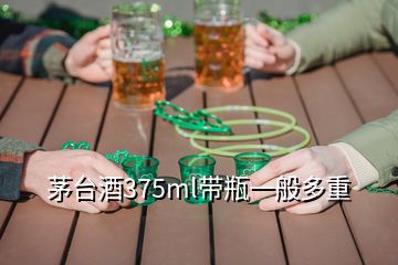 茅臺酒375ml帶瓶一般多重