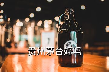 貴州茅臺(tái)好嗎