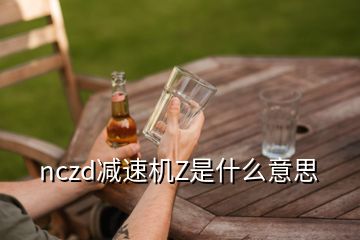 nczd減速機(jī)Z是什么意思