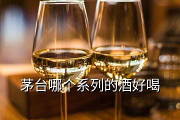 茅臺(tái)哪個(gè)系列的酒好喝