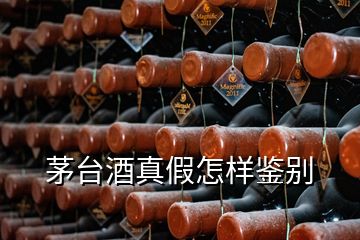 茅臺(tái)酒真假怎樣鑒別