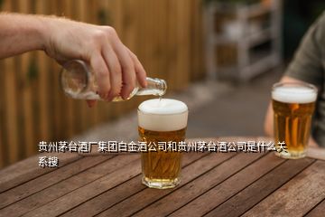 貴州茅臺(tái)酒廠集團(tuán)白金酒公司和貴州茅臺(tái)酒公司是什么關(guān)系搜