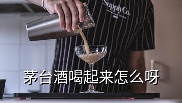 茅臺酒喝起來怎么呀