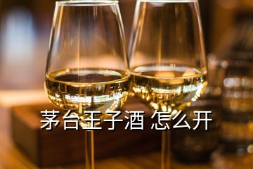 茅臺(tái)王子酒 怎么開