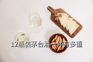 12瓶裝茅臺酒一件有多重