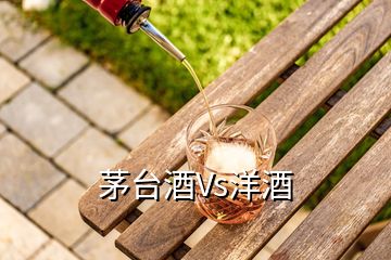 茅臺(tái)酒Vs洋酒