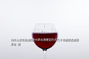 為什么京東商城的貴州茅臺(tái)酒便宜的才幾十塊是真還是假茅臺(tái)  搜