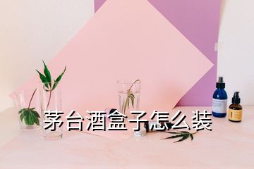 茅臺酒盒子怎么裝