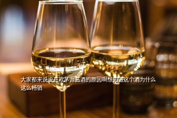 大家都來說說喜歡茅源醬酒的原因啊想知道這個(gè)酒為什么這么暢銷