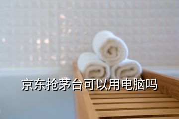 京東搶茅臺可以用電腦嗎