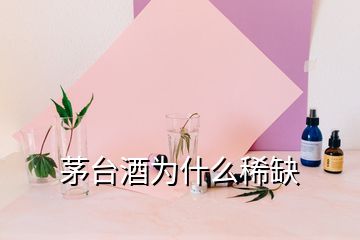 茅臺酒為什么稀缺