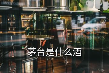 茅臺(tái)是什么酒