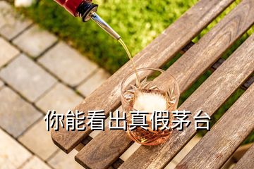 你能看出真假茅臺(tái)