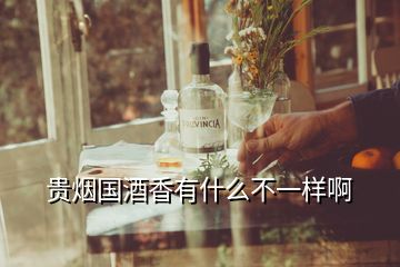 貴煙國(guó)酒香有什么不一樣啊