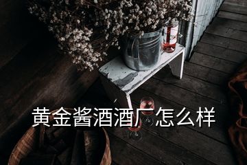 黃金醬酒酒廠怎么樣