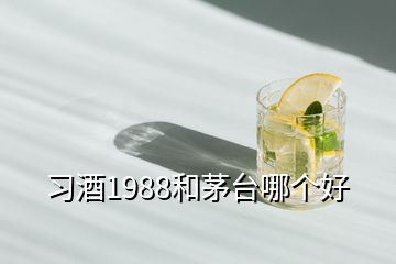 習酒1988和茅臺哪個好