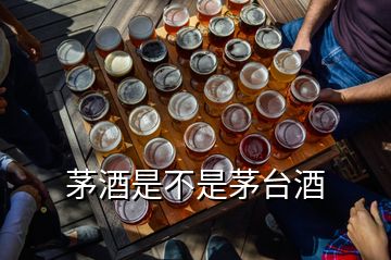 茅酒是不是茅臺(tái)酒