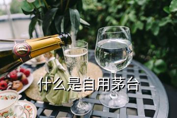 什么是自用茅臺(tái)