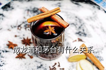 成龍酒和茅臺有什么關系