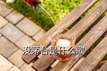 沒茅臺是什么歌