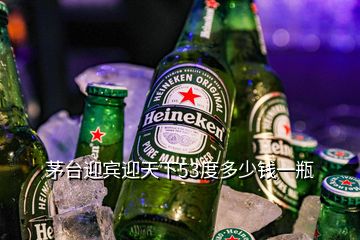 茅臺(tái)迎賓迎天下53度多少錢一瓶