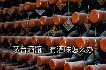 茅臺(tái)酒瓶口有酒味怎么辦