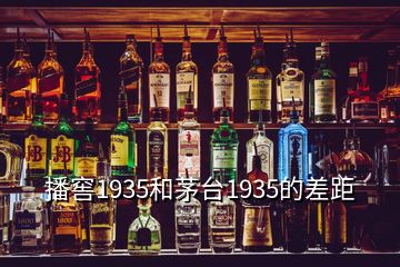 播窖1935和茅臺1935的差距