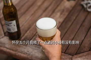 懷孕五個(gè)月我喝了一點(diǎn)酒對小孩有沒有影響