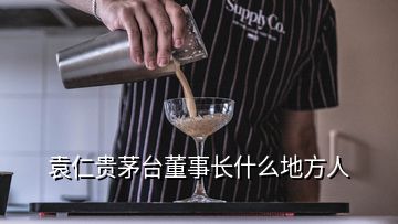 袁仁貴茅臺董事長什么地方人