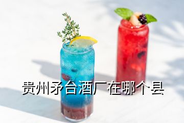 貴州矛臺(tái)酒廠在哪個(gè)縣