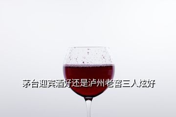 茅臺(tái)迎賓酒好還是瀘州老窖三人炫好