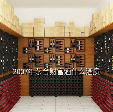 2007年茅臺財富酒什么酒質(zhì)